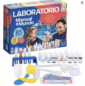 Laboratório Manual do Mundo 85 Experiências, Nig Brinquedos